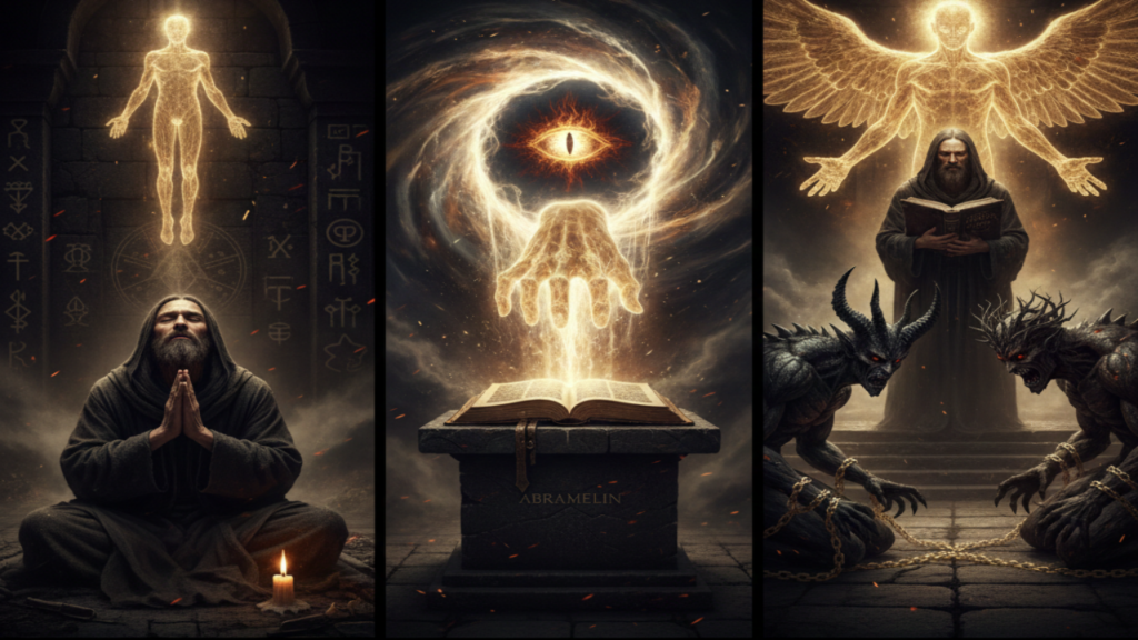 nvocación de los 4 reyes del infierno Abramelín el Mago